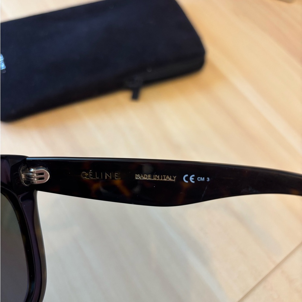 Old CELINE baby Marta sunglasses CL 41385/F/S brown tortoise - Picture 3 of 8